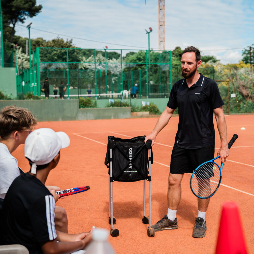 Professionnal Tennis teacher in France, French Riviera and Worldwide