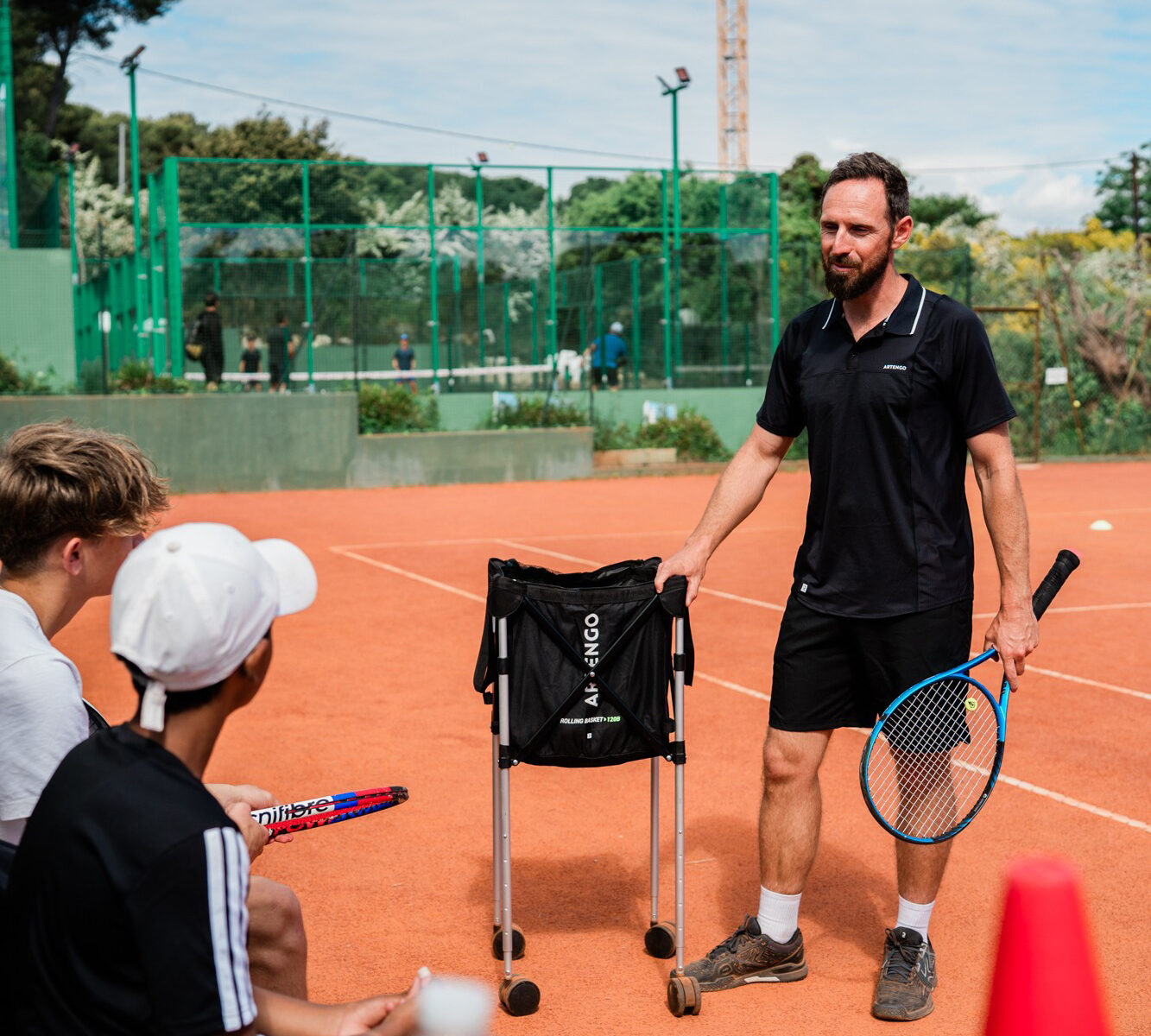Professionnal Tennis teacher in France, French Riviera and Worldwide